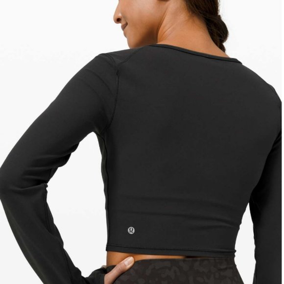 Looking for Lululemon Ever Elated Cropped Long Sleeve Size 6 any color - Picture 4 of 8